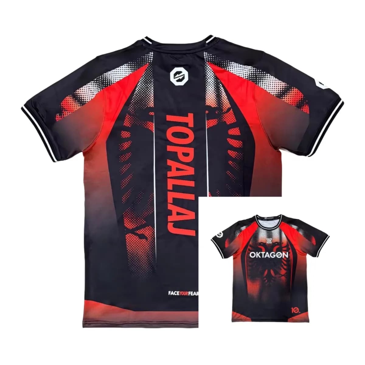 2026 MMA Fight Jersey Quick Dry Breathable Short Sleeve Sports T-Shirt for Men Summer Gym Boxing Jiu-jitsu Training Sportswear