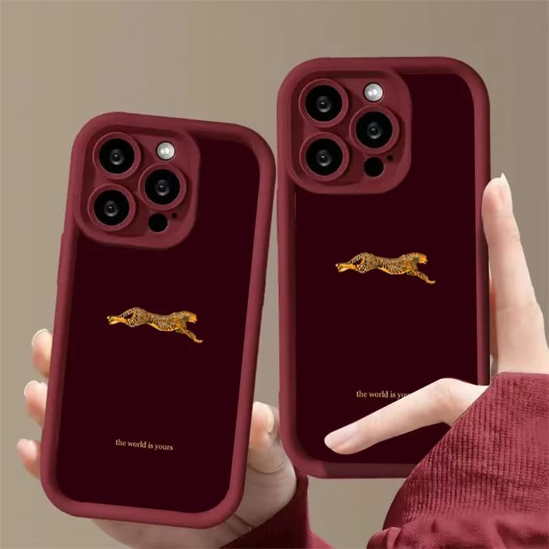 Leopard Fashion Pattern Phone Case For iPhone 13 Case iPhone 11 16 17 14 12 15 Pro Max 8 7 Plus XR 16E Soft Shockproof  Cover