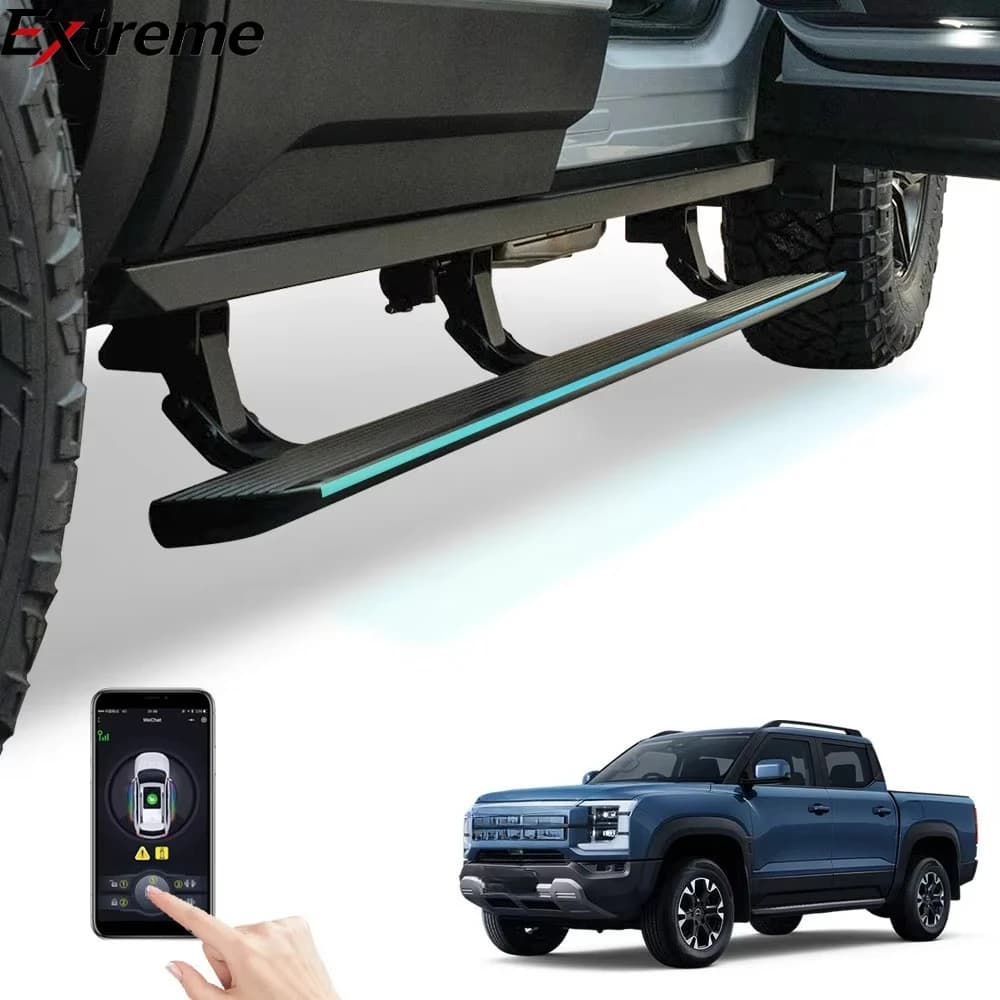 BYD Shark 6 Right Hand Drive 4x4 Electric Pickup Commercial Fleet Vehicle New Energy Truck Alumin Automatic Retractable Led Step