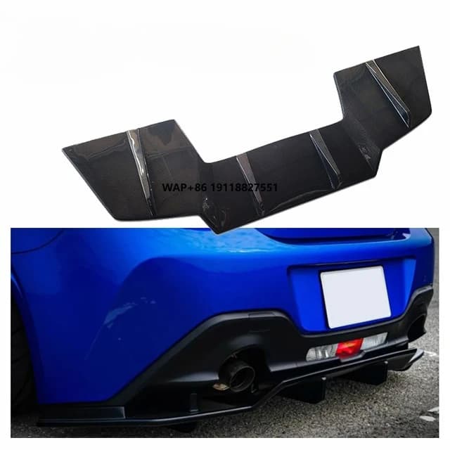 For GR86 ZN8 BRZ ZD8 RESULT JAPAN DIffuser Body Kit GR86 ZN8 BRZ ZD8 Carbon Fiber Rear Bumper Diffuser