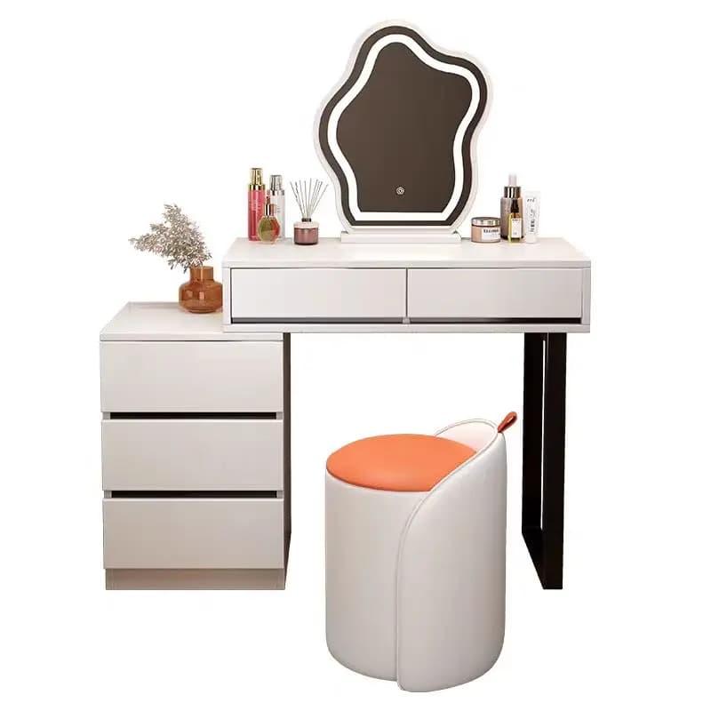 Trending Products New  Sale Modern Vanity Dresser with Illuminated Mirror Bedroom Chest of Drawers Living Room Use