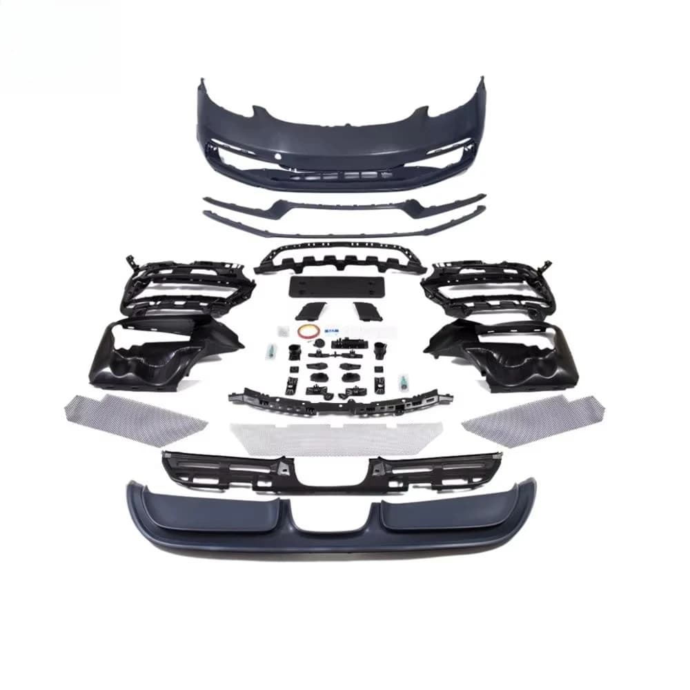 KM for Porsche 718 Cayman & Boxster Upgrade GTS Sport Design Bodykit Bumper Front Bumper Rear Diffuser Facelift