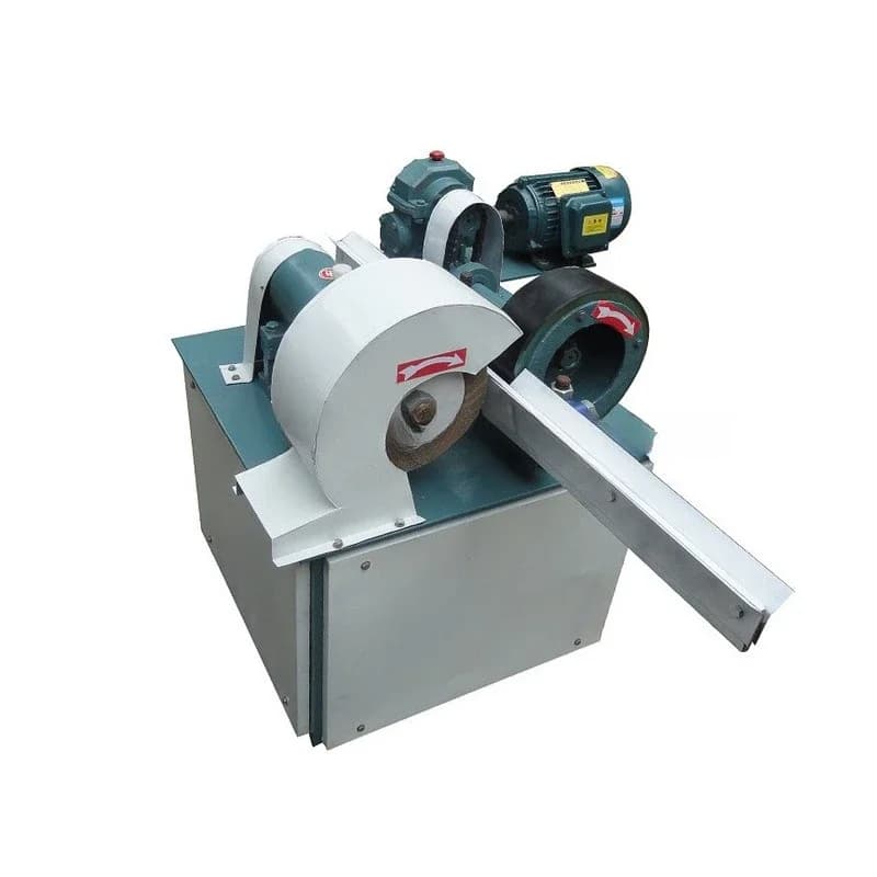 Steel pipe and bar outer circular polishing machine, round pipe and round rod rust removal machine