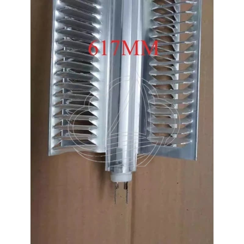 617MM 2000W cross heating tube X type pure aluminum integrated electric heating tube heater heater skirting wire heating element
