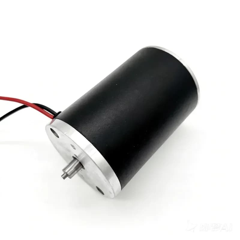63mm Tubular DC Motor 24V 3300RPM High Speed Torque 0.14Nm For Automatic Systems Industrial Automation Equipment Parts High