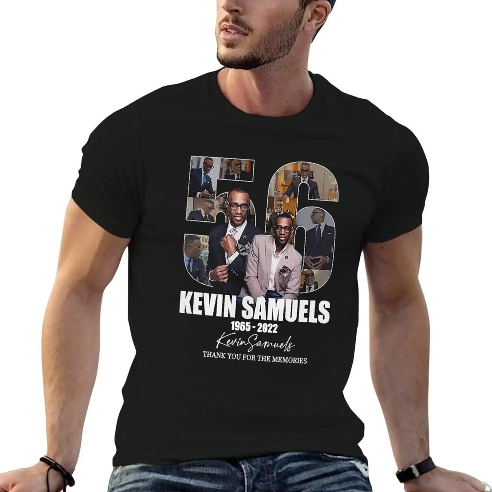 Signature Kevin Samuels 1965-2022 Rest in Peace T-Shirt summer 2026 Personalized t-shirt fruit of the loom mens t shirts