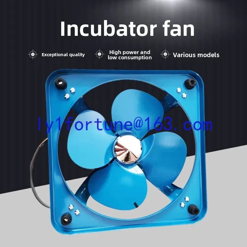 Average temperature, heating, cooling fan, special accessories for incubator