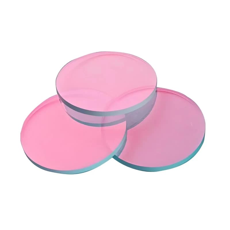 10Pcs 650nm IR Infrared Filter Narrow Bandpass Filter Optical Lens Round Diameter 5.8-11mm Projector Camera Optical Instruments