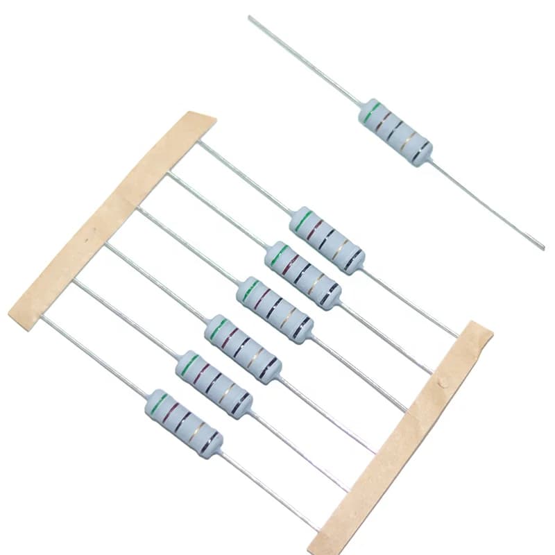100pcs High Voltage Wire wound Resistors Custom 1/4 1/2 1w 2w 3w 5w 7w 8w 10w 1ws 2ws 3ws 5ws Wirewound Resistor
