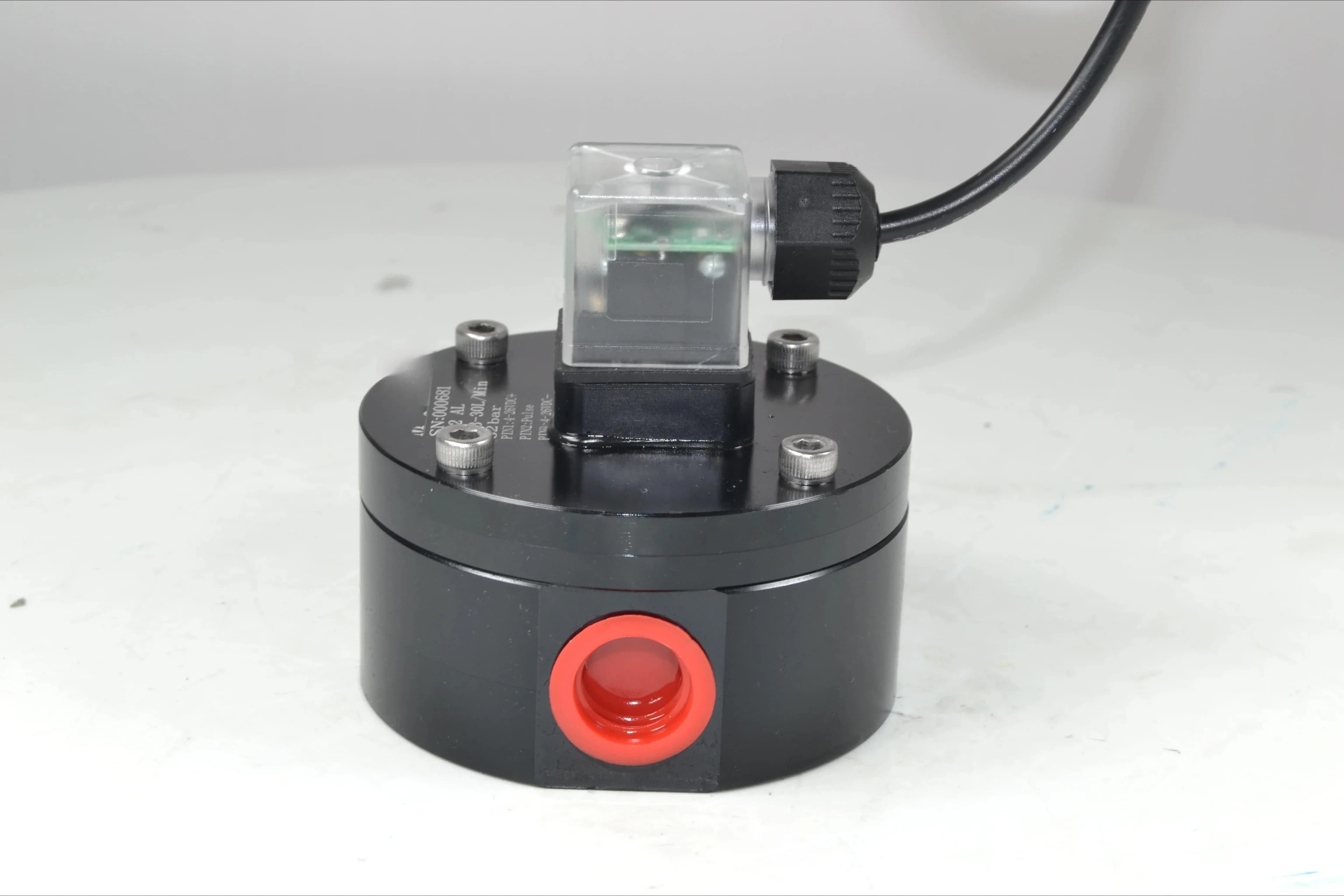 0.3~30 L/min Boat engine  oil consumption inlet pipe return pipe flow instrument micro oval gear flow meter