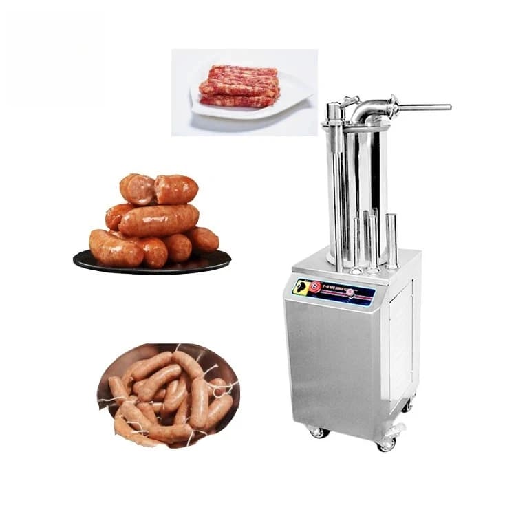 Commercial Electric Automatic Stainless Steel Sausage Filling Enema Machine