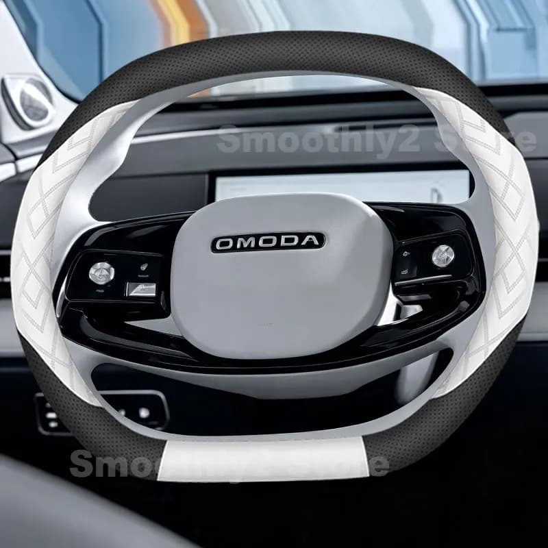 Car Leather Steering Wheel Cover For NEW Chery Omoda 7 C7 2026 2027 Auto Interior Accessories