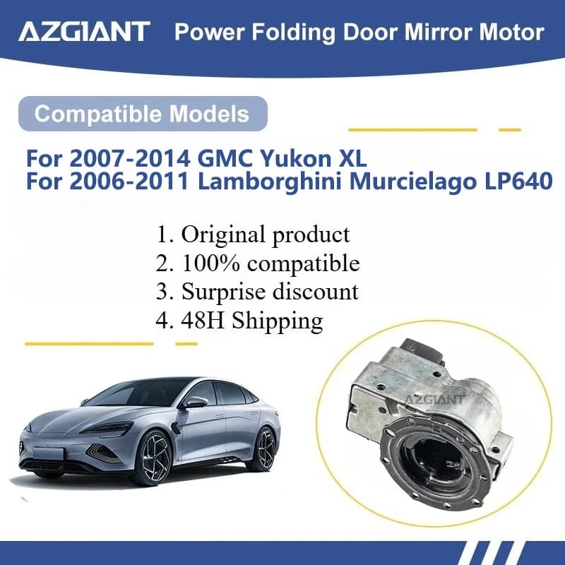AZGIANT Car Wing Mirror Authentic Folding Motor Power Assembly For GMC Yukon XL/Lamborghini Murcielago LP640 car gadgets