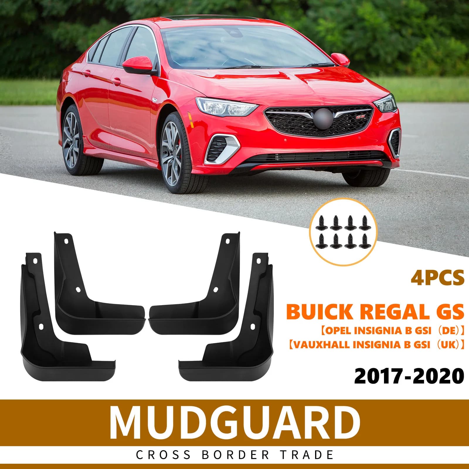 For Opel Vauxhall Insignia B GSi2017-2020 Regal GS foreign trade cross-border fender skin mud flaps