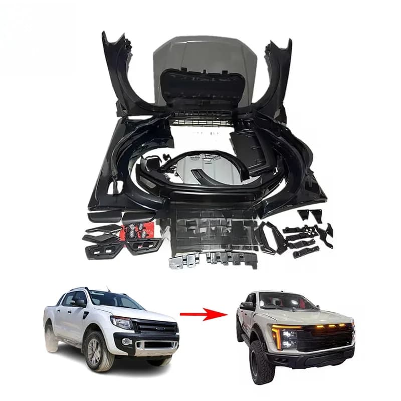 F150 Raptor Style Conversion Body Kit For Ranger T6 T7 T8 2012-2021 Upgrade Parts