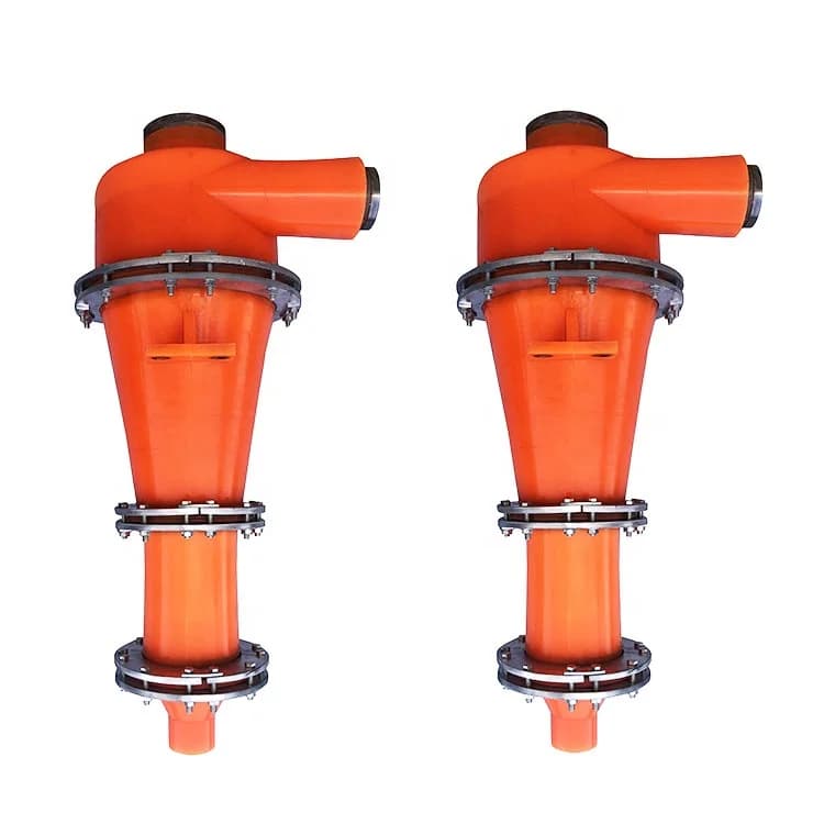 ISO Polyurethane Desander Cyclone Hydrocyclone Filter Oil Drilling Mining Desliming Machine Flotation Separator High Rigidity