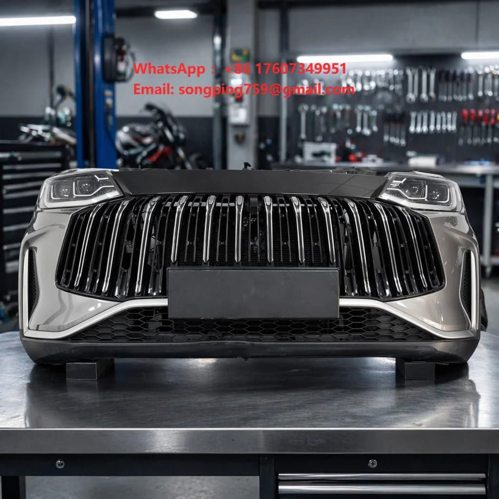 Durable Auto Body Kit Front Bumper and Grille Assembly for Chery JETOUR  X50 Complete Front End Kits