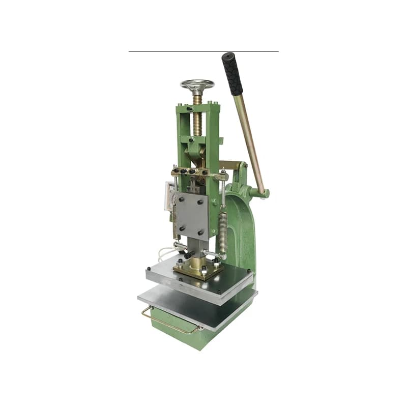 Manuel System Hot Foil Stamping Machine Leather logo Embossed Hot Bronzing Machine Price