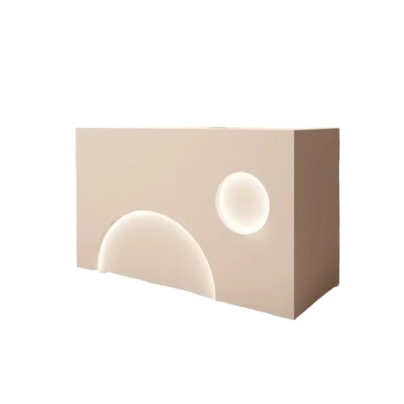 Modern office furniture Front desk Reception counter Front desk Beauty salon