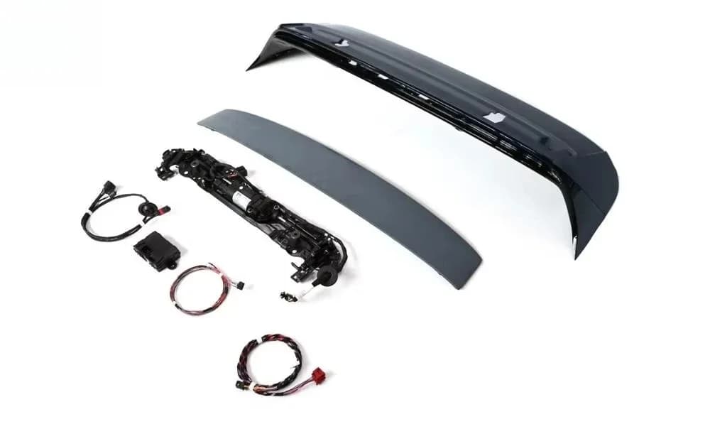 KM for  2018-2023 Electronic Spoiler Trunk Wing Top Spoiler 9Y0.1 E3.1 Upgrade Original Style Turbo Spoiler 2019 2020