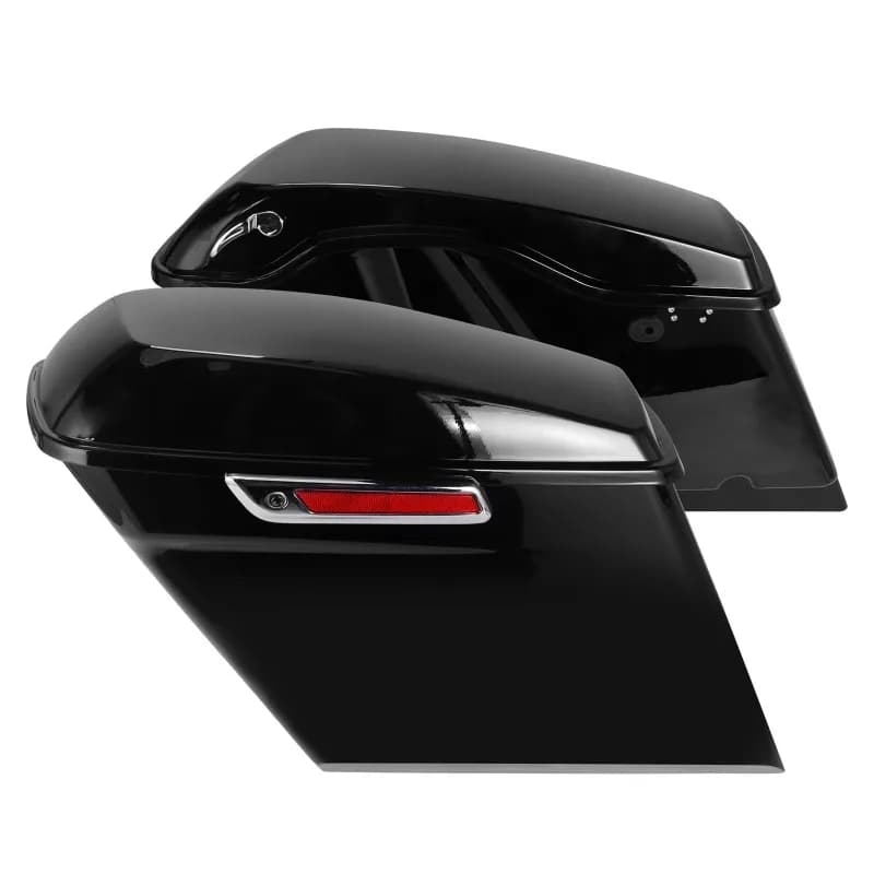 Modified Harley Travel Highway Gliding, Modified Side Box with Lock Double Light Rear Side Box