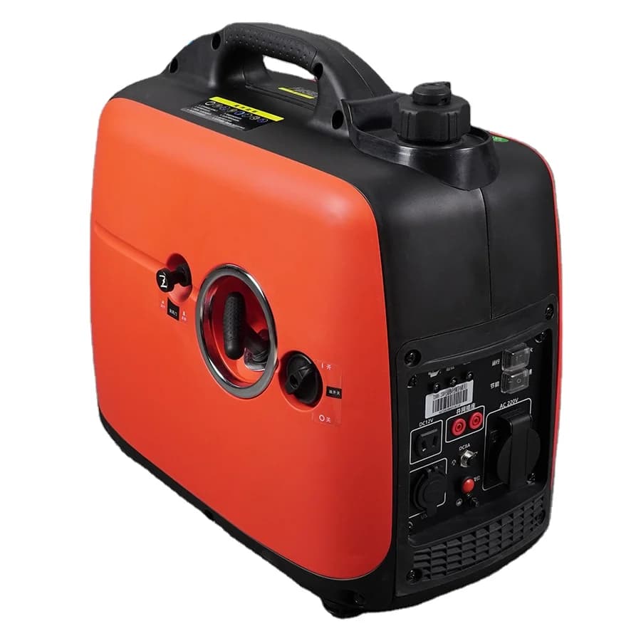 AD 1.8KW Portable Manual Inverter Generator Set HWT2000AC Small Silent Generator