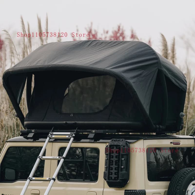 Factory Hot Selling Universal Fit Waterproof Hard 4 Inflatle Person Roof Top Tent Lightweight Four-Season Vehicle