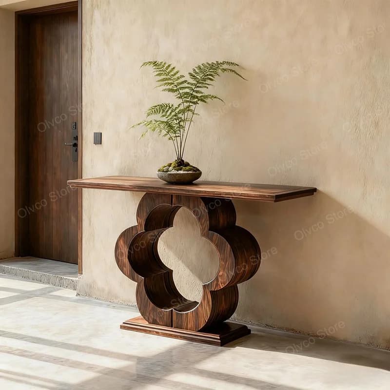 Practical Luxury Console Table Premium Trendy Entryway Table Industrial American Tavolo Ingresso Living Room Furniture