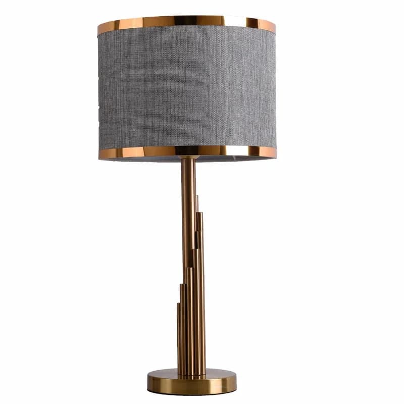 Light luxury desk lamp living room bedroom bedside table soft decoration exhibition hall model room modern American desk lamp