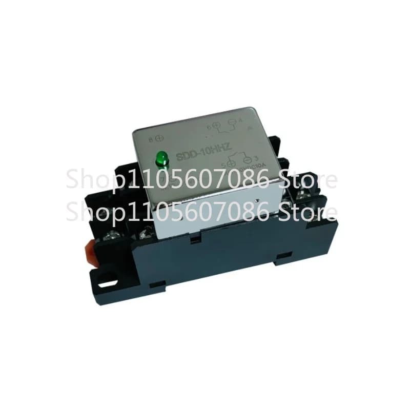 Ultra-small Miniature Indicator Light Two Normally Open 10A DC Solid State Relay Guide Rail Installation SDD-10HHZ