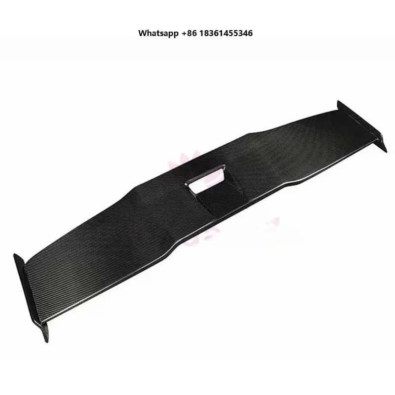 For Huracan LP580 LP610 S Style Spoiler Fibers Dry Carbon Rear Spoiler Tail Panel Racing Body Kit