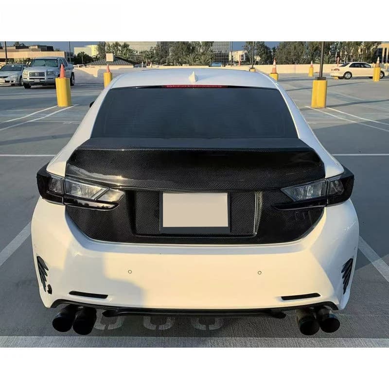 For  RC 350h, 350, 350F, 200t, F 300AWD Modification: CLS Carbon Fiber Trunk Lid Spoiler.