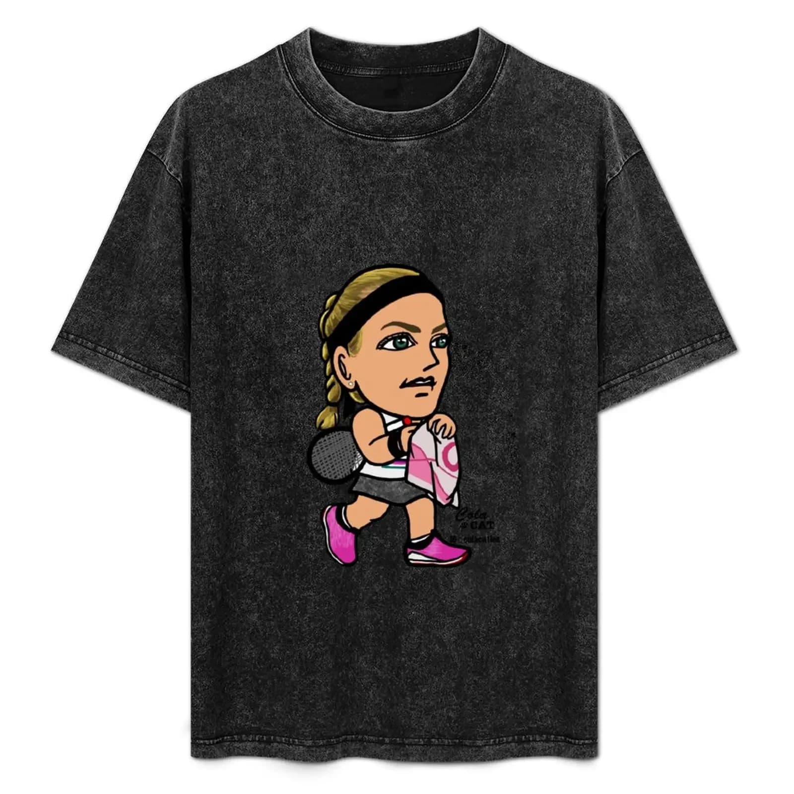 Petra Kvitova T-Shirt Fitness Training Breathable Tee