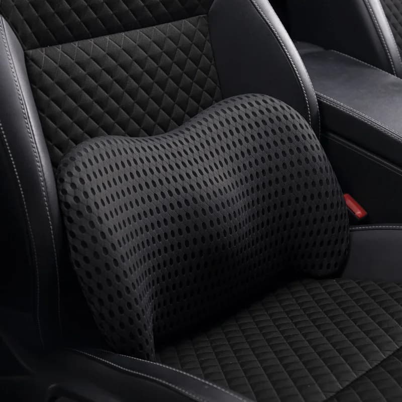 Car Driver Pillow Memory Foam Lumbar Cushion Seat Supports Car Waist Support Cushion Lumbar Support Pillow Interior  Accessories