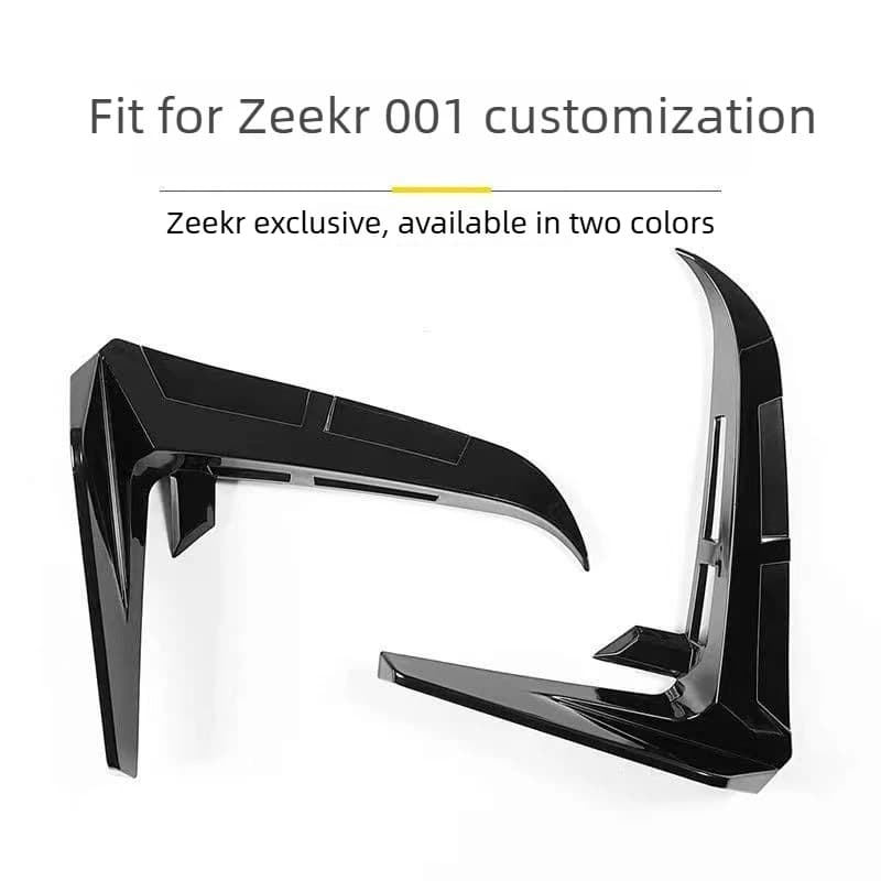 Exclusively for front side wind deflector corner bumper guard for Zeekr 001 2021-2023 anti-scratch exterior trim accessory