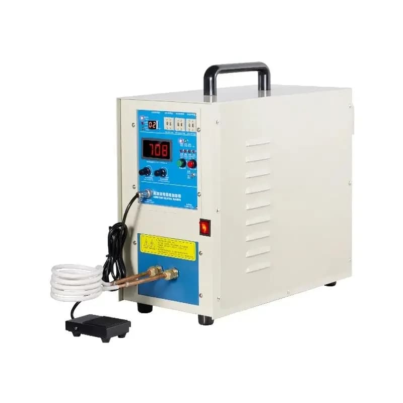 High Frequency Induction Heating Equipment Turning Tool Welding Quenching Annealing High Power Copper Tube Brazing Machine Farm