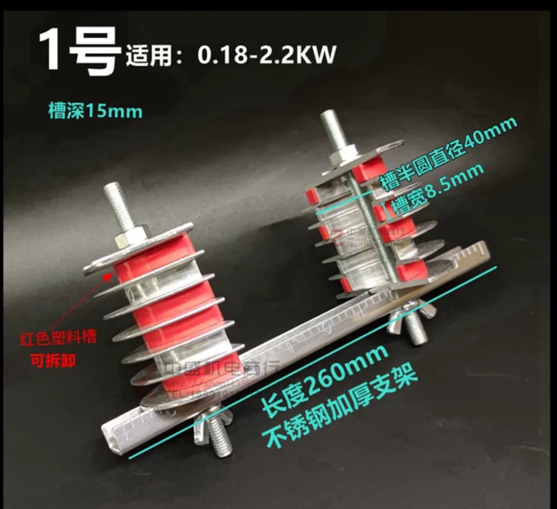 Layered winding of three-phase motor wire mold Aluminum alloy mold frame with 6 slots Chain-folded and cross-type formwork