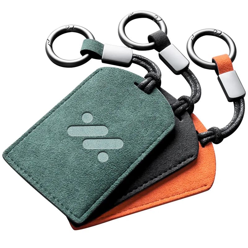 Car Smart Key Case Cover Keyless Bag for IM Zhiji Ls6 LS7 Card Suede Car Key Cover Protector Keychain Styling Accessory