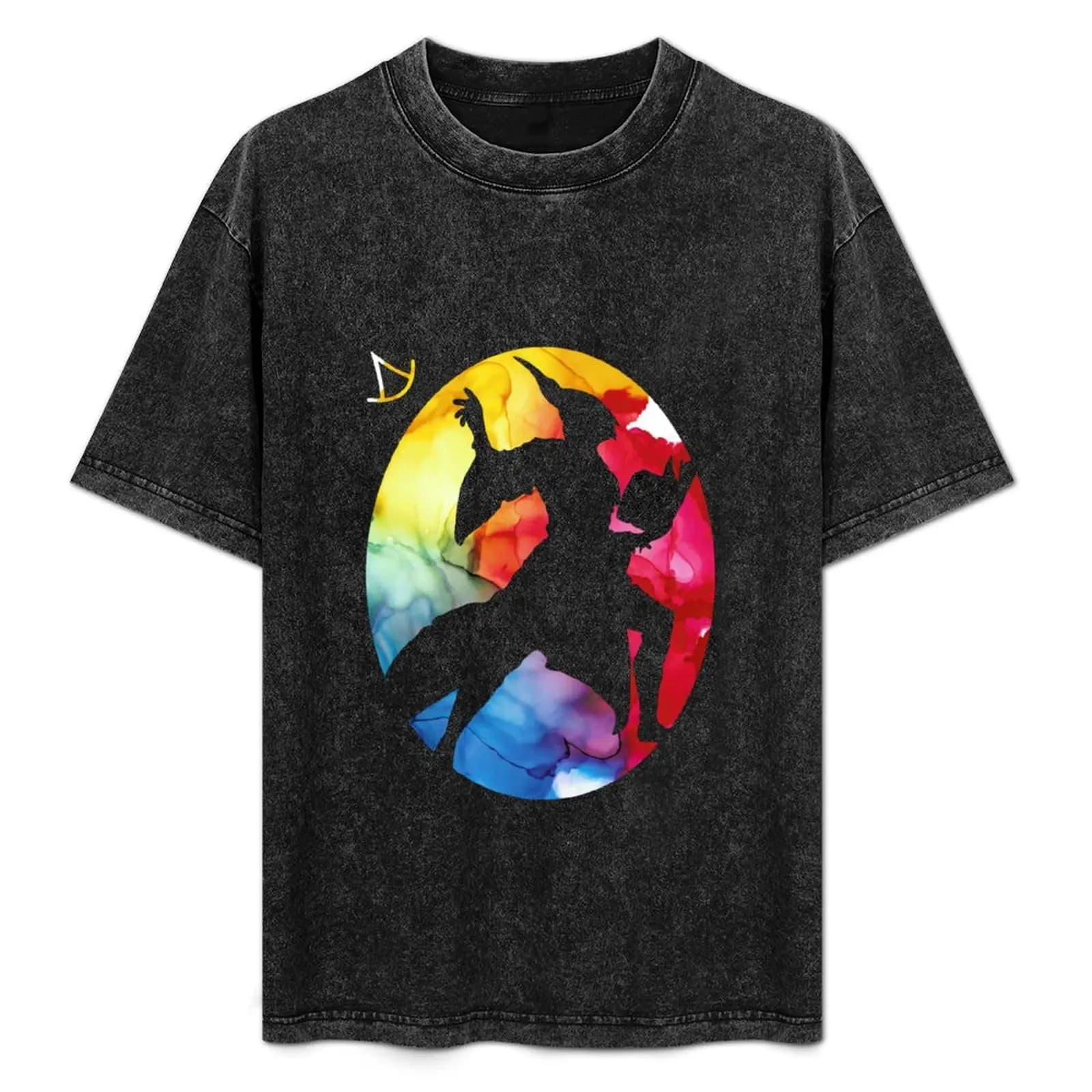 FFXIV Summoner Silhouette T-Shirt Breathable Workout Short Sleeve Top