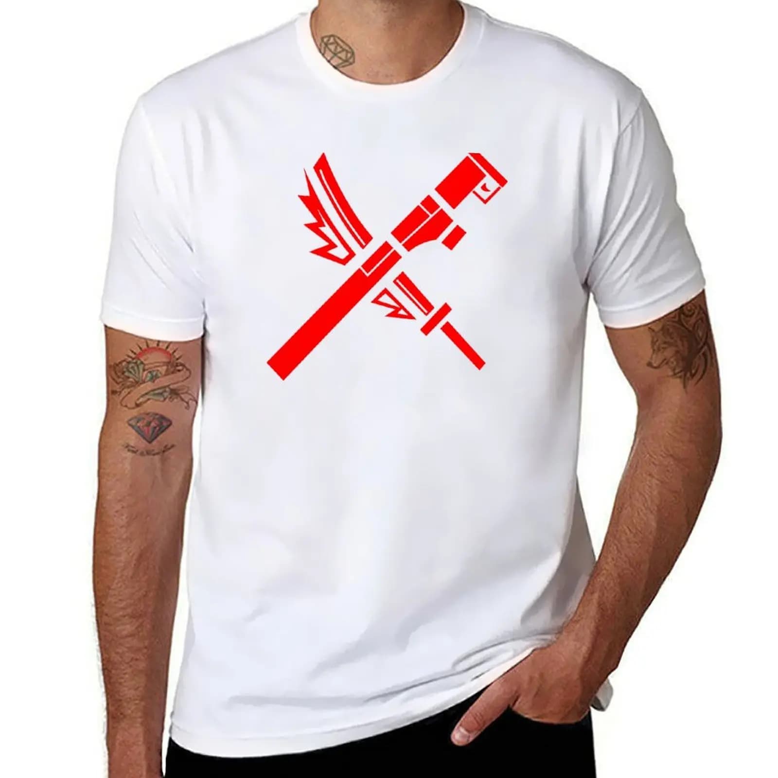 MGR Jetstream Sam Logo T-Shirt printed t shirts for man man t shirt heavy cotton T-Shirt