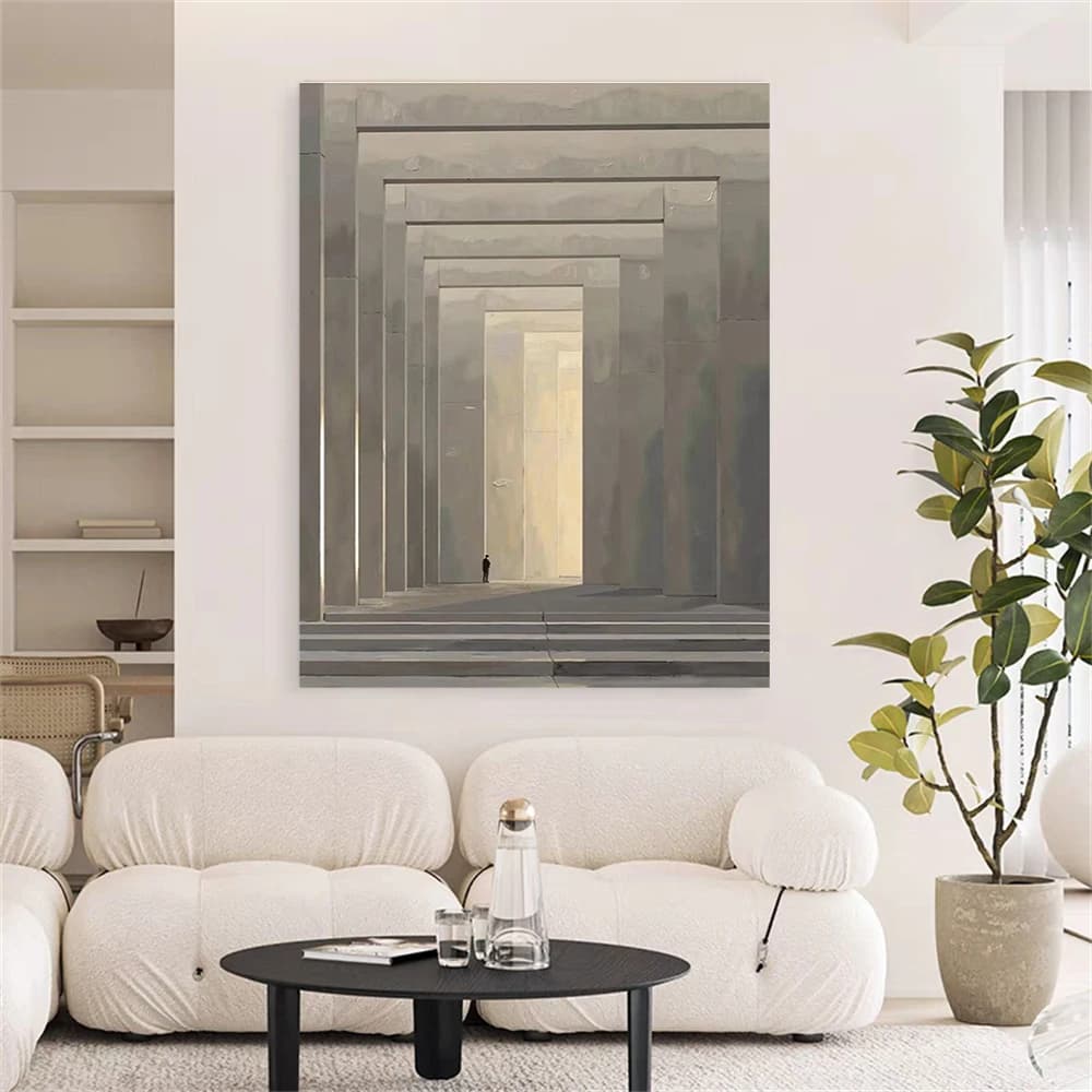 New Creative Design Abstract Wall Art Hand Painted Oil Painting On Canvas In Living Room Indoor Decor Modern Home Decor Painting
