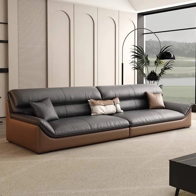 Armrest High End Leather Sofa Designer Luxury Nordic Office Living Room Sofas Modular Single Divano Gonfiabile Home Furniture