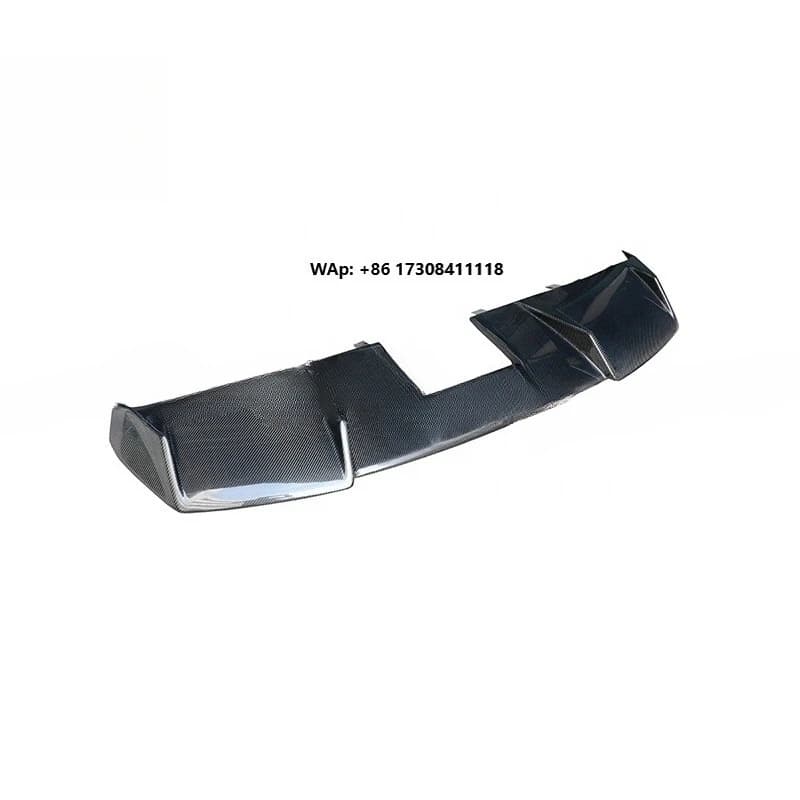 DNC Style Carbon Fiber Rear Diffuser Bumper Lip for Gallardo LP540 LP550 2004-2007 Model Carbon Fiber Parts
