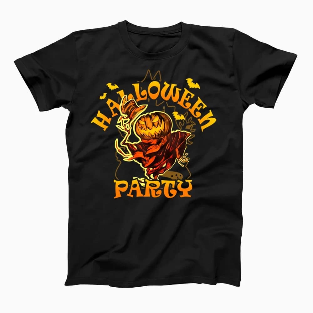 Funny Halloween Party T-Shirt 100% Cotton O-Neck Short Sleeve Summer Casual Mens T-shirt Streetwear
