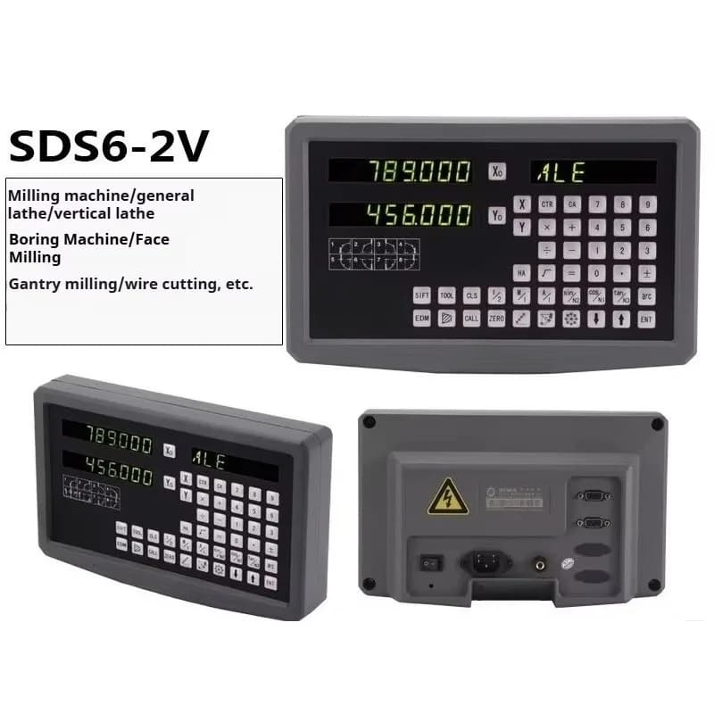 1um Precision Linear Position Sensor System IP64 Encoded Digital Display for Large Machine Tools Dro Measurement System