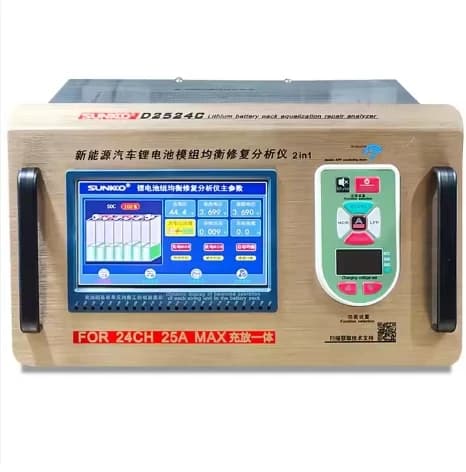 24S 20A Charge 25A Discharge sunk ko D2524C Battery Equalizer Capacity Tester Charge Discharge Voltage Equalizer