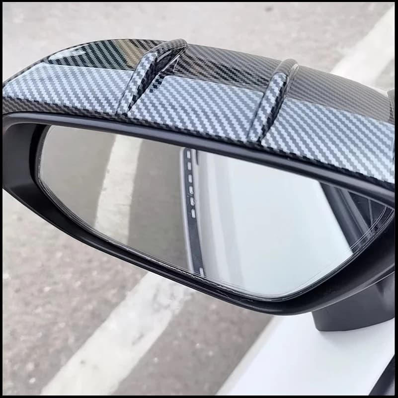 Car Styling REARVIEW MIRROR COVER STICKER TRIM Decorative Strip For Toyota RAV4 RAV-4 2019-2024 Auto Parts Accessories