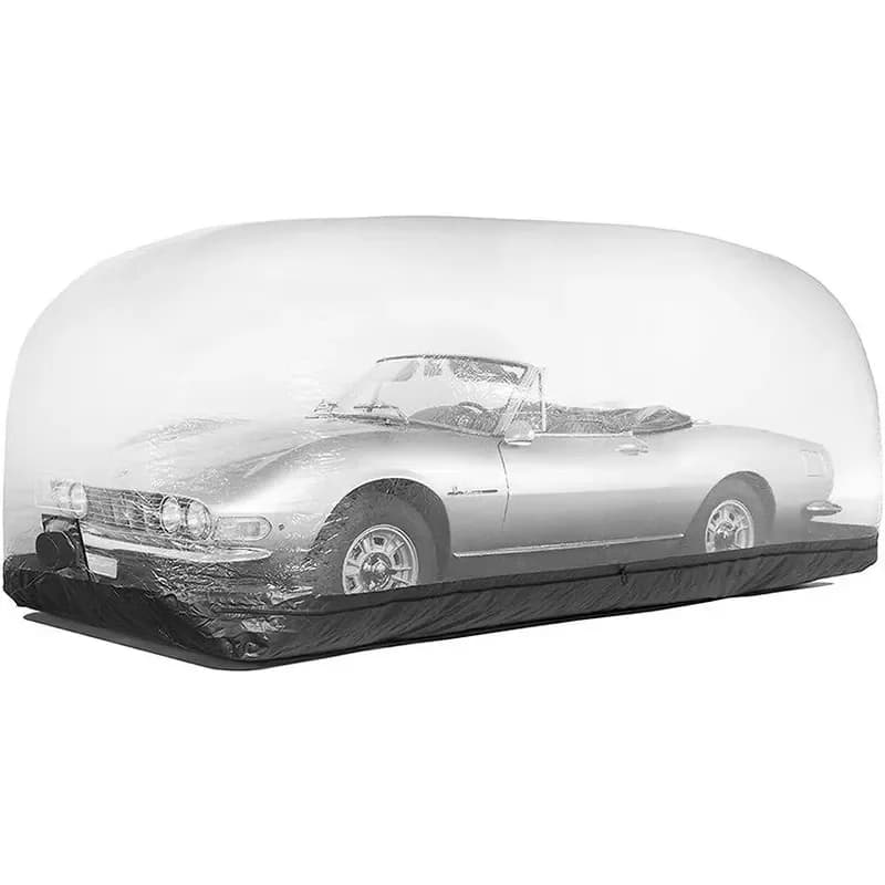 2026 2026 Hot Sale Inflatable Bubble Car Tent Factory Supply Customized Waterproof Car Cover Garage for Outdoor Parking