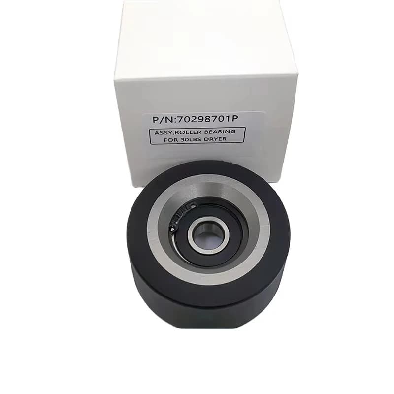 Black roller bearing 70298701P steel electric dryer bearing