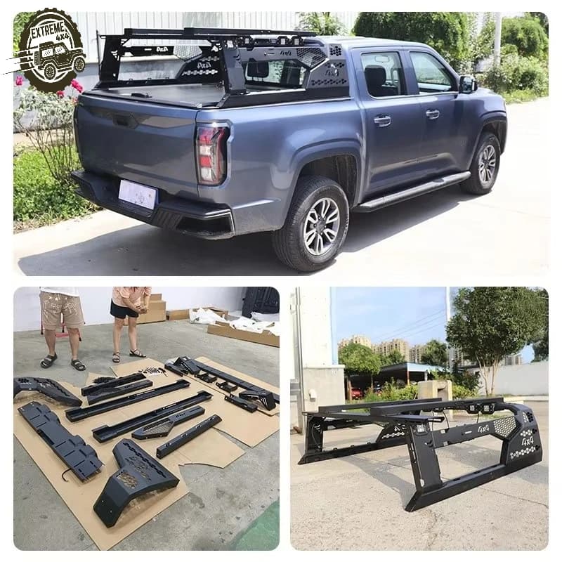 High-quality, Adjustable Roll Bar for Pickup Truck/Compatible with Mid Size Trucks and Raptor F150 Ranger T8T9 Wild Truck